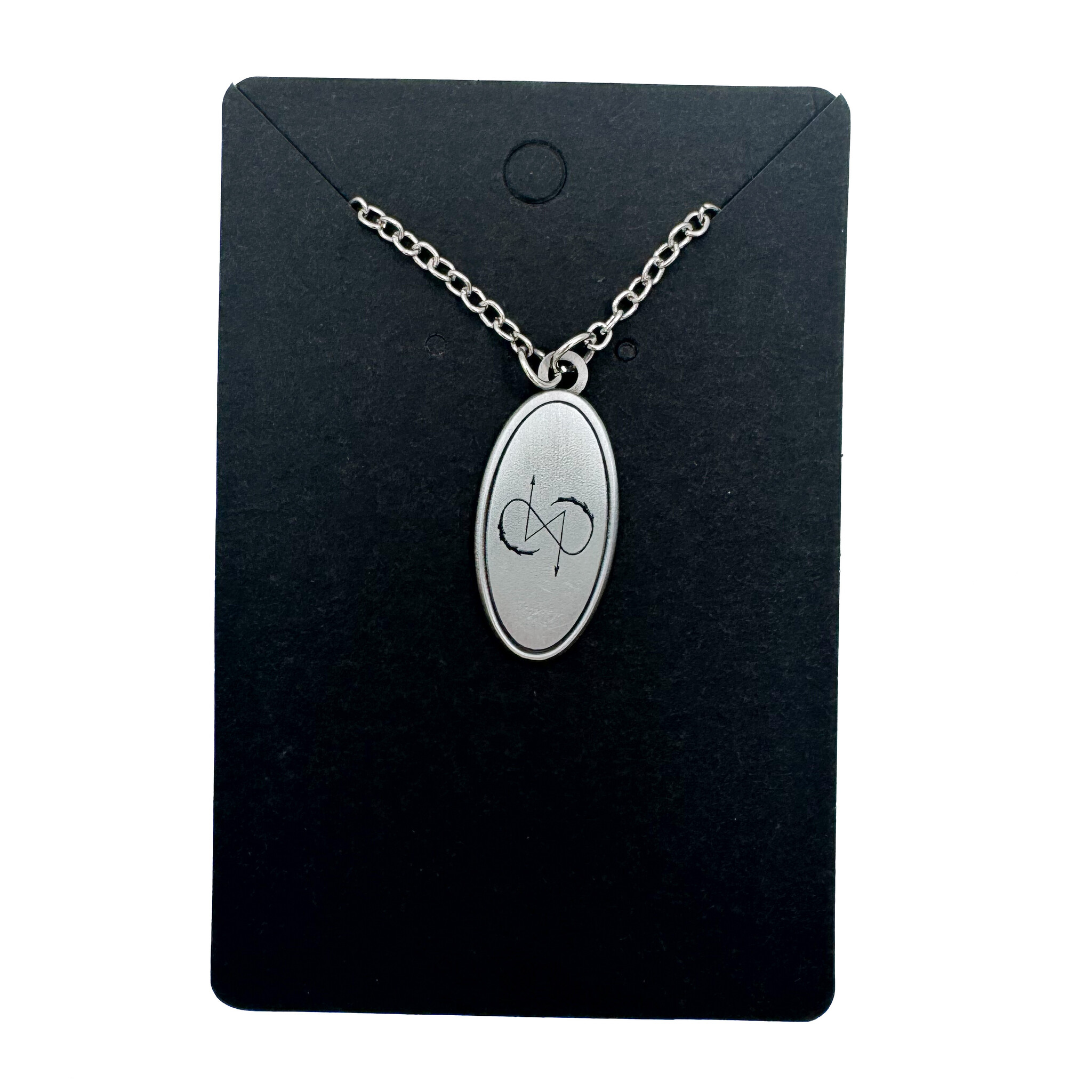 Datura Plant Spirit Glyph Necklace