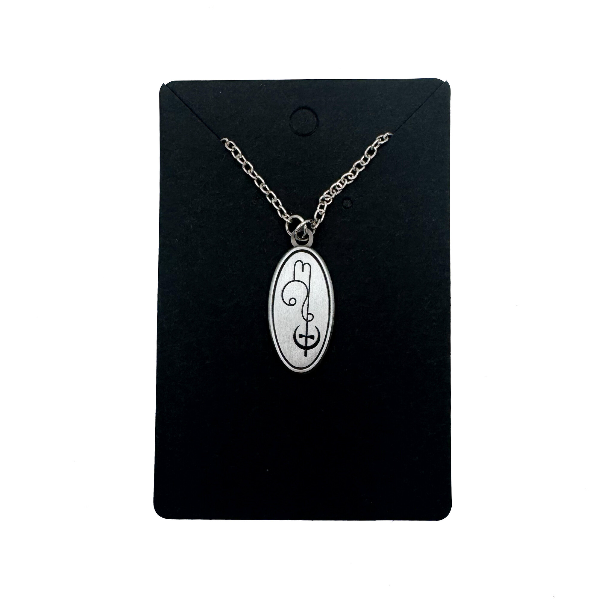 Wolfsbane Plant Spirit Glyph Necklace