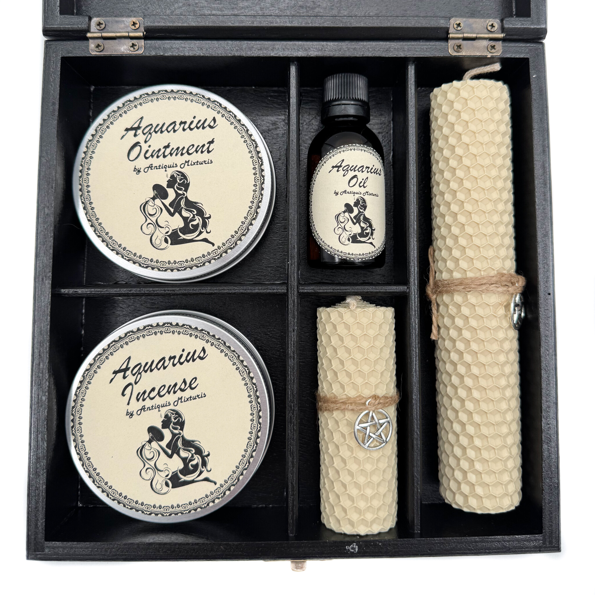 Aquarius Zodiac Spell Kit Box