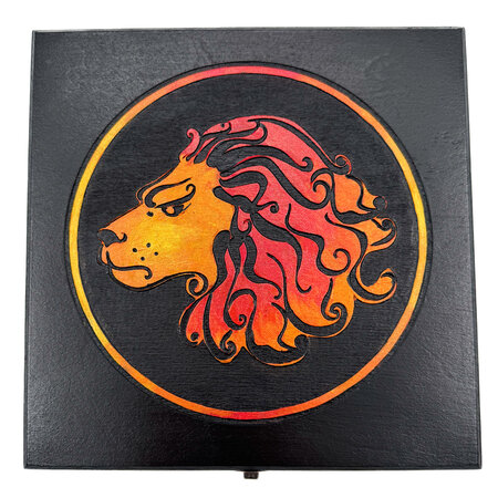 Leo Zodiac Spell Kit Box