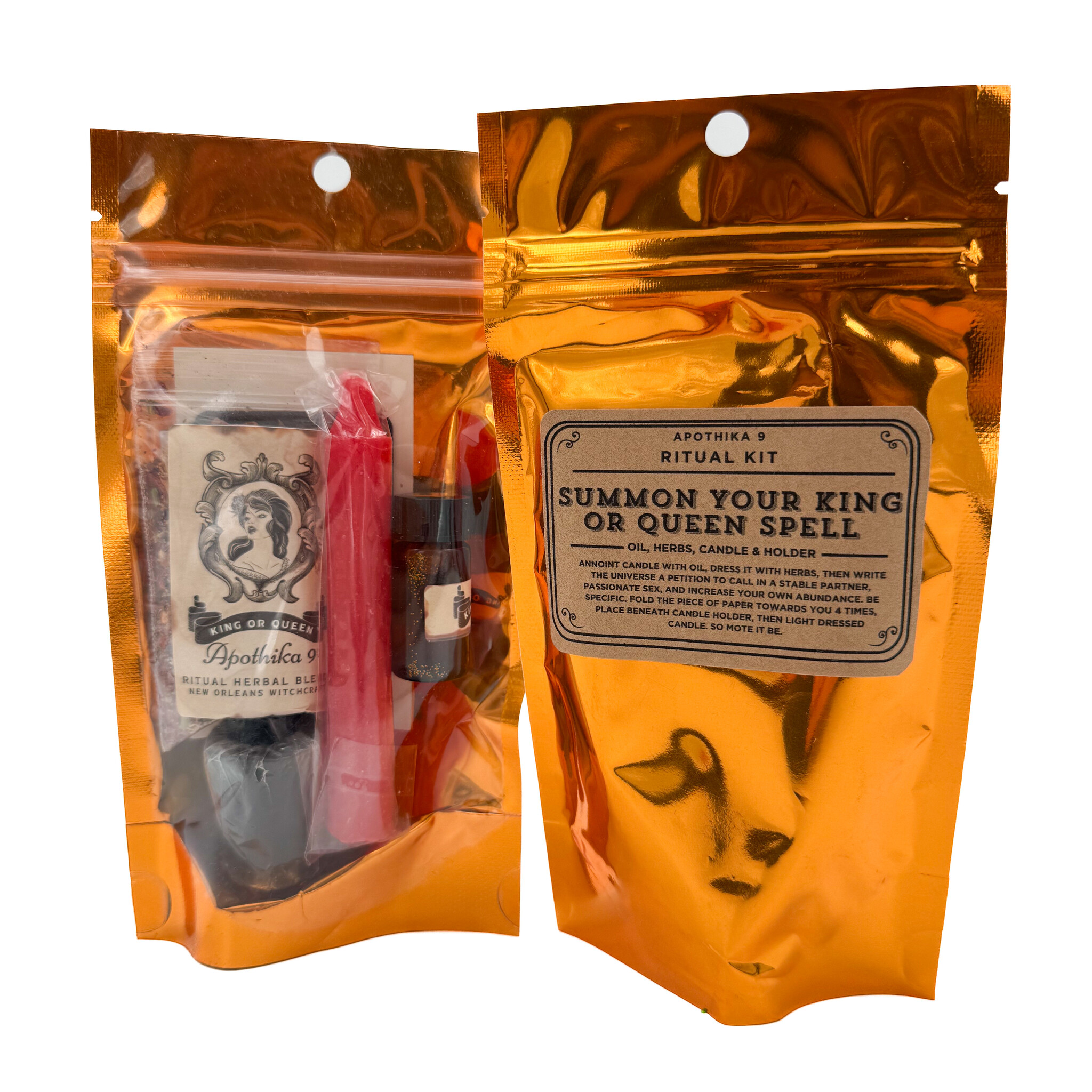 Summon Your King or Queen Spell Kit By KIKI