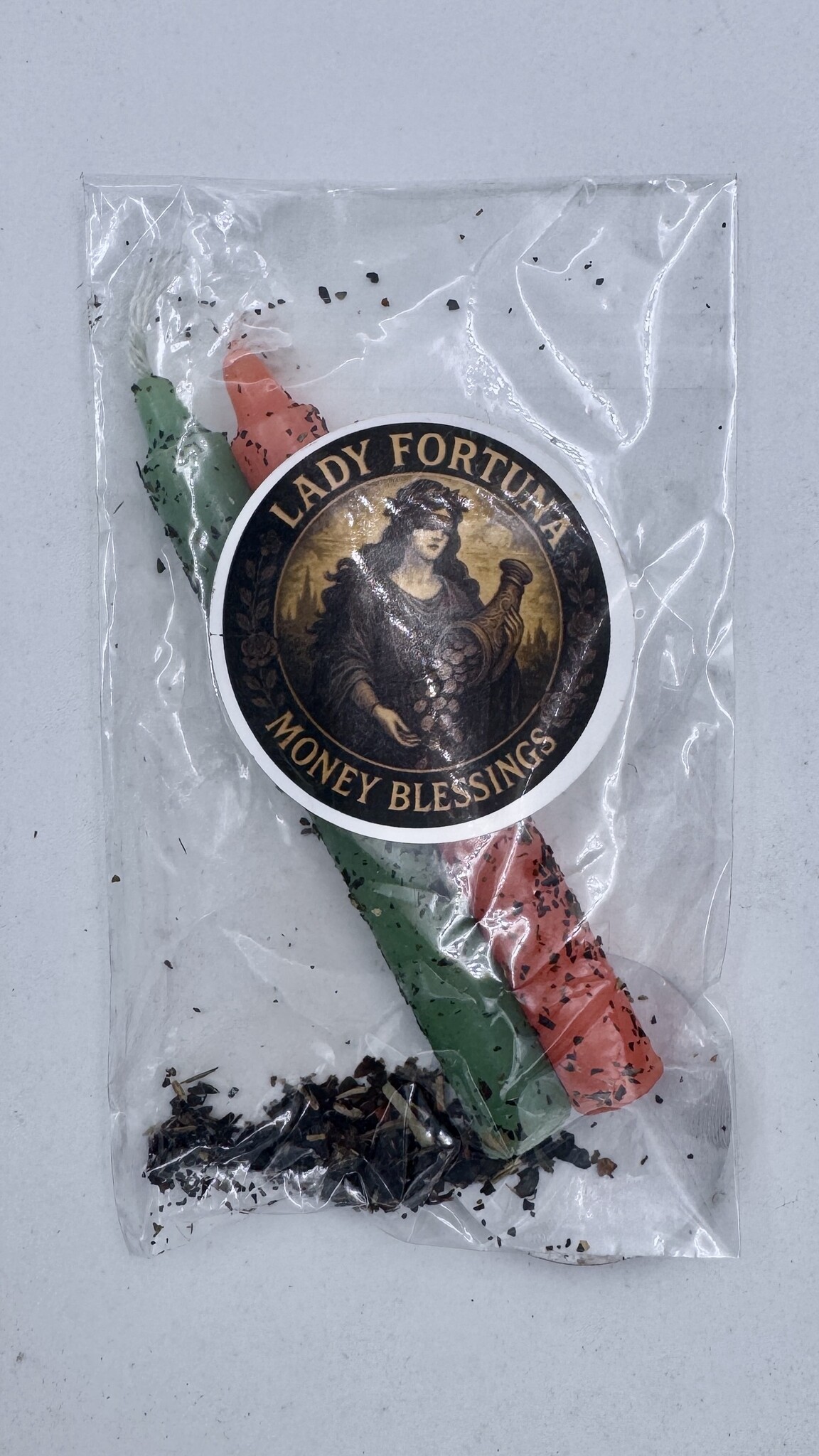 Deity Chime Candles - Lady Fortuna