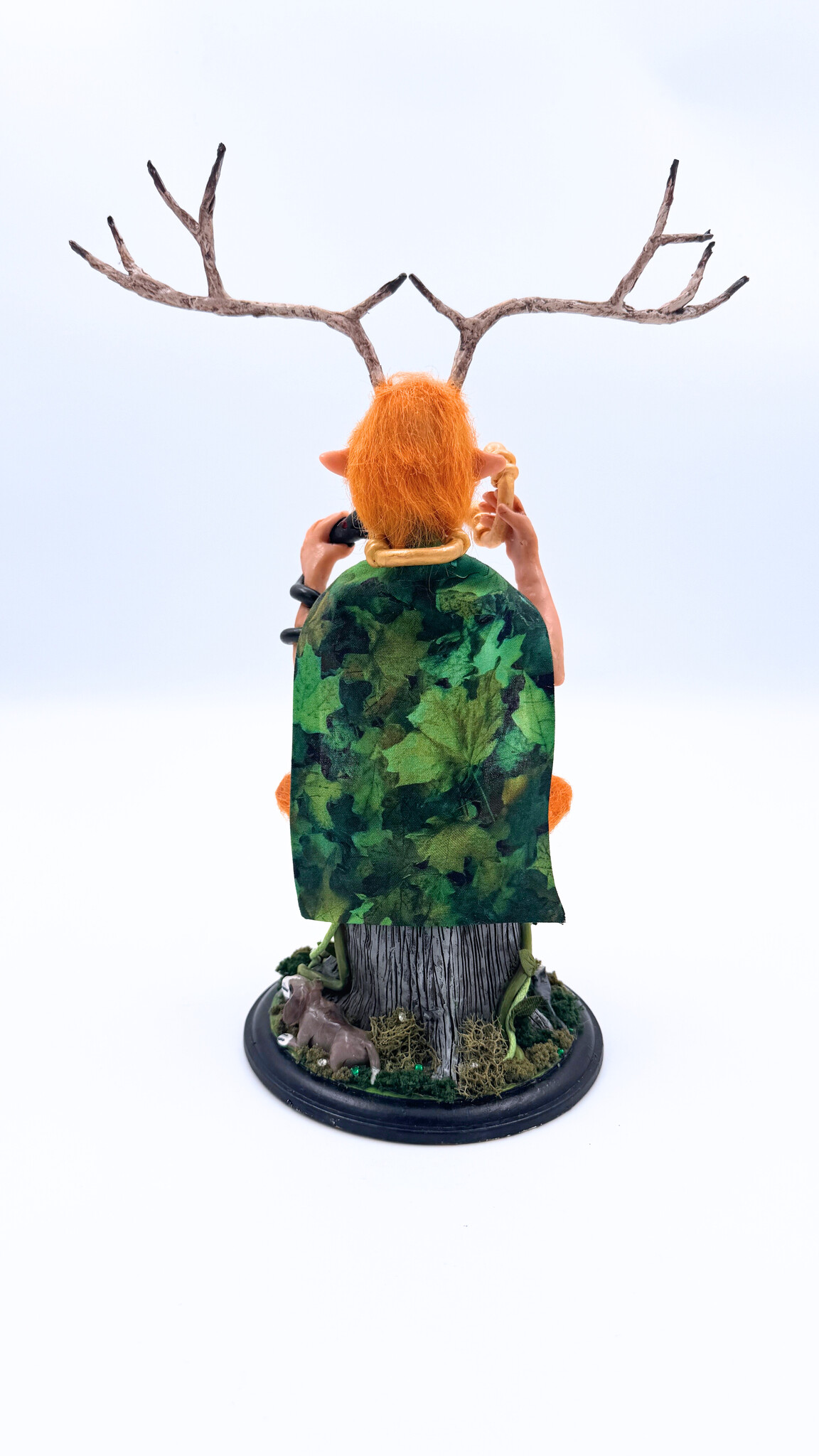 Handmade by Local Artist Cernunnos Statue