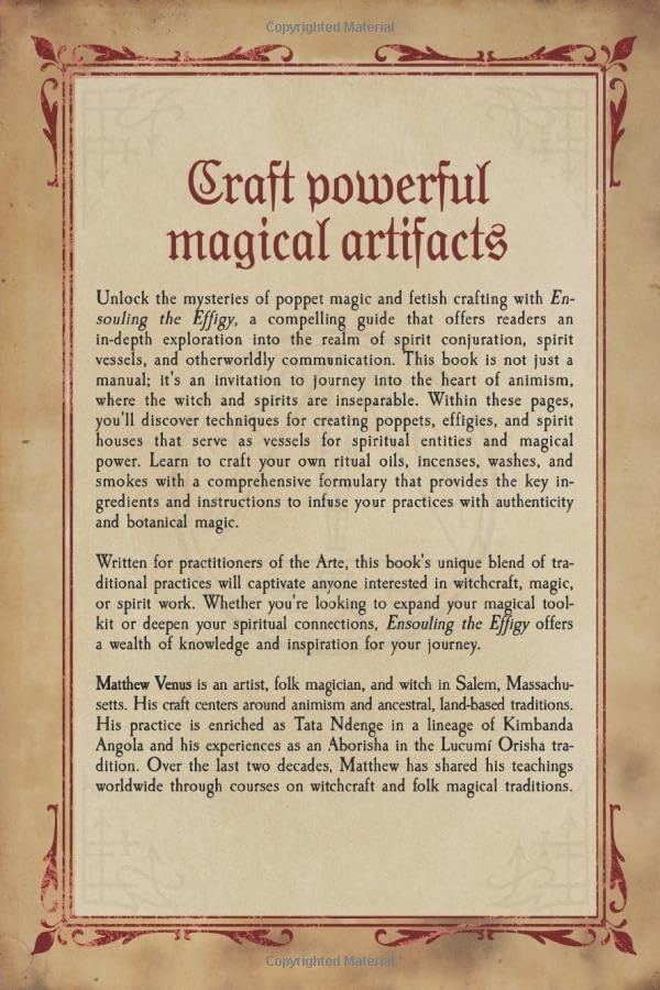 Ensouling the Effigy: The Witch's Arte of Enspiritied Objects