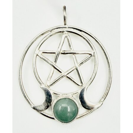 Magi Crafts Luna Crescent Pentacle with Aventurine