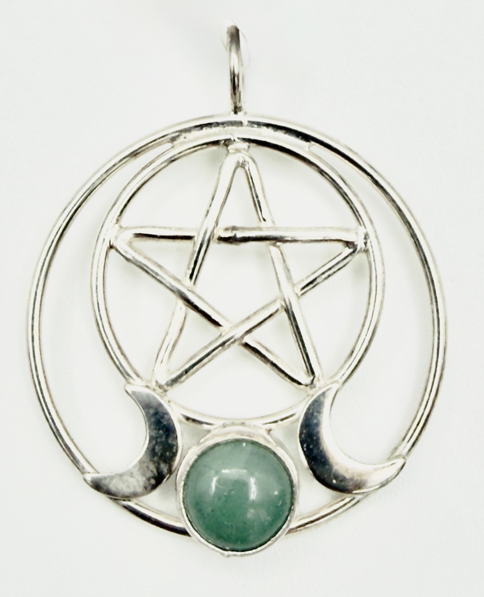 Magi Crafts Luna Crescent Pentacle with Aventurine