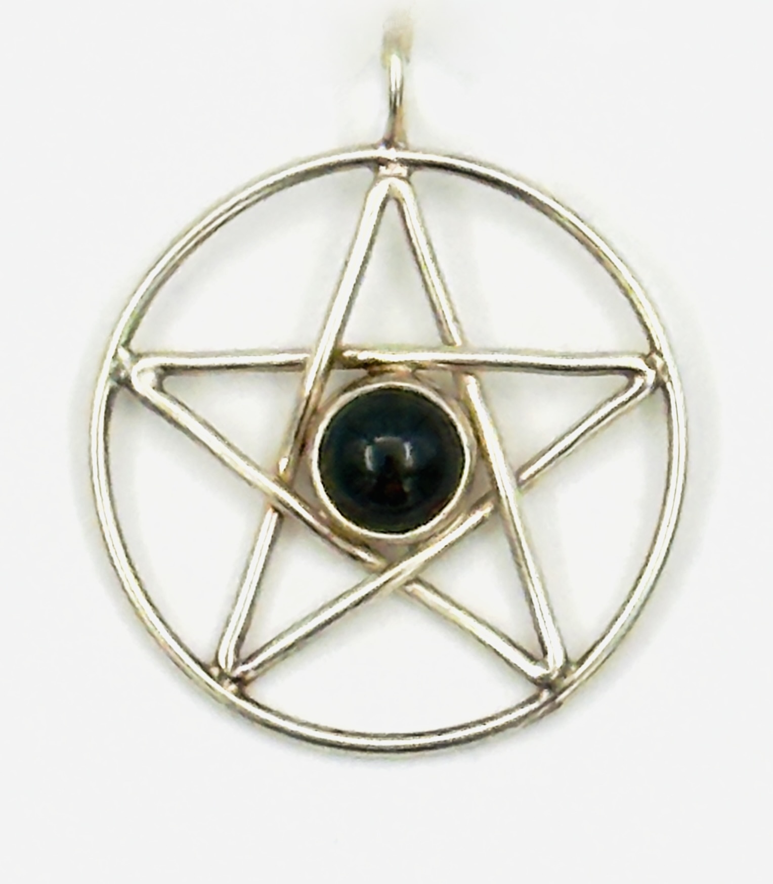Large Magi Crafts Pentacle with Bloodstone