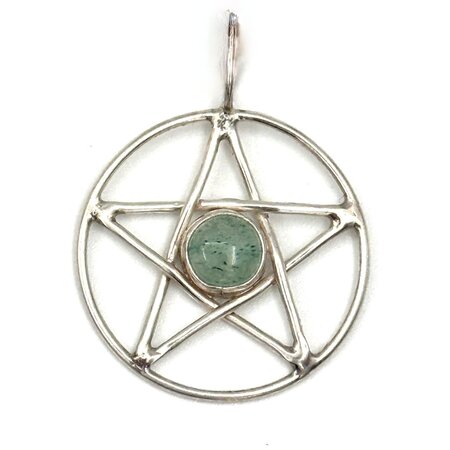 Large Magi Crafts Pentacle with Aventurine