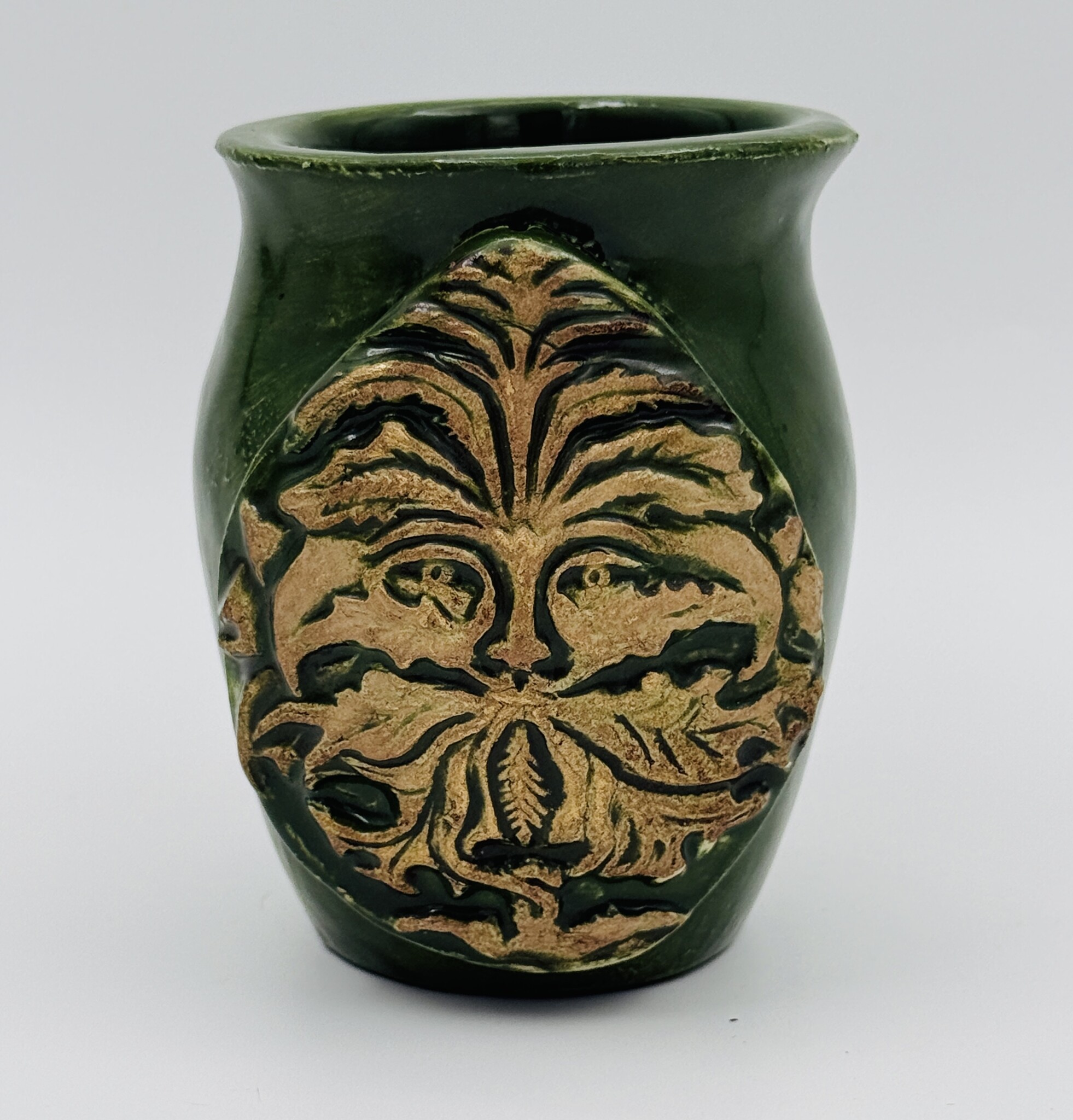 Greenman Altar Vase