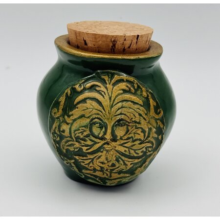 Greenman Corked Jar