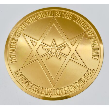 Elevenfold Seal Paten in Brass