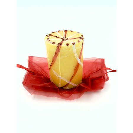 Beltane Handmade Candle