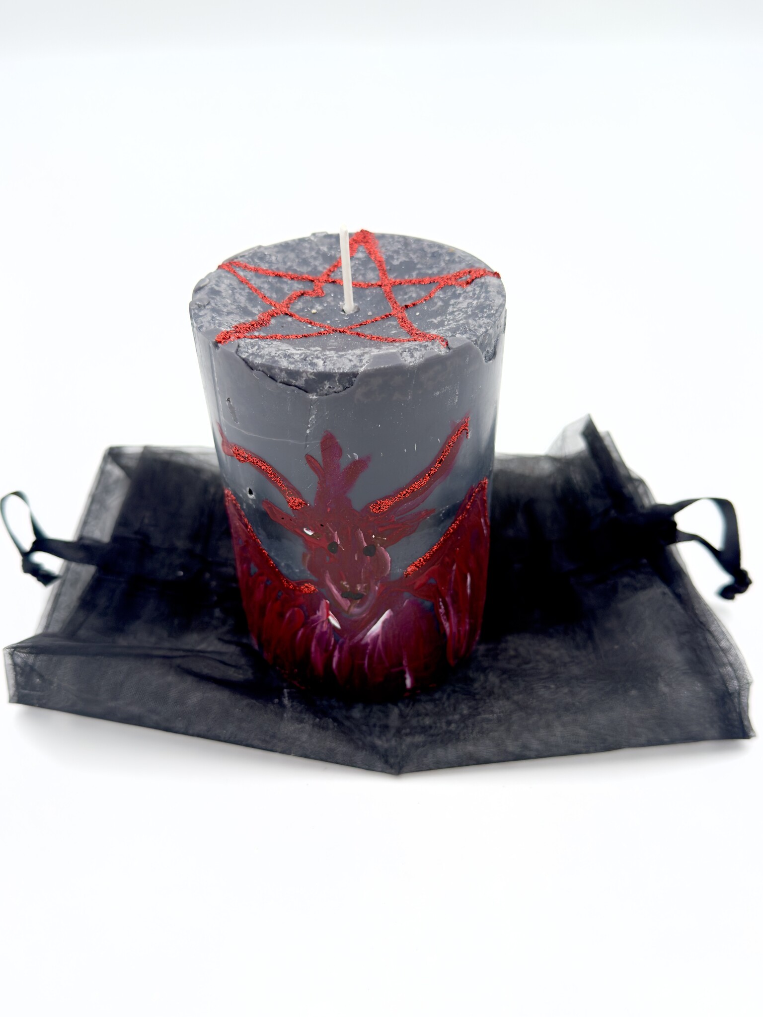 Baphomet Handmade Candle