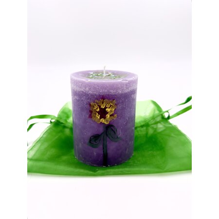 Summer Solstice Handmade Candle