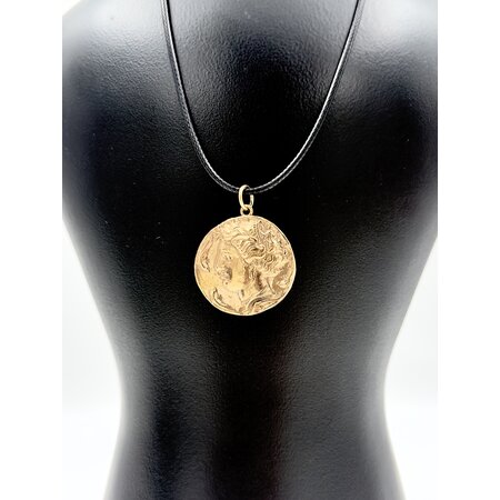 Persephone Pendant in Bronze