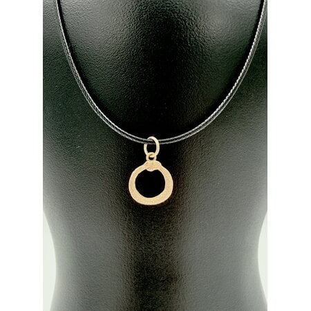 Ouroboros Pendant in Bronze