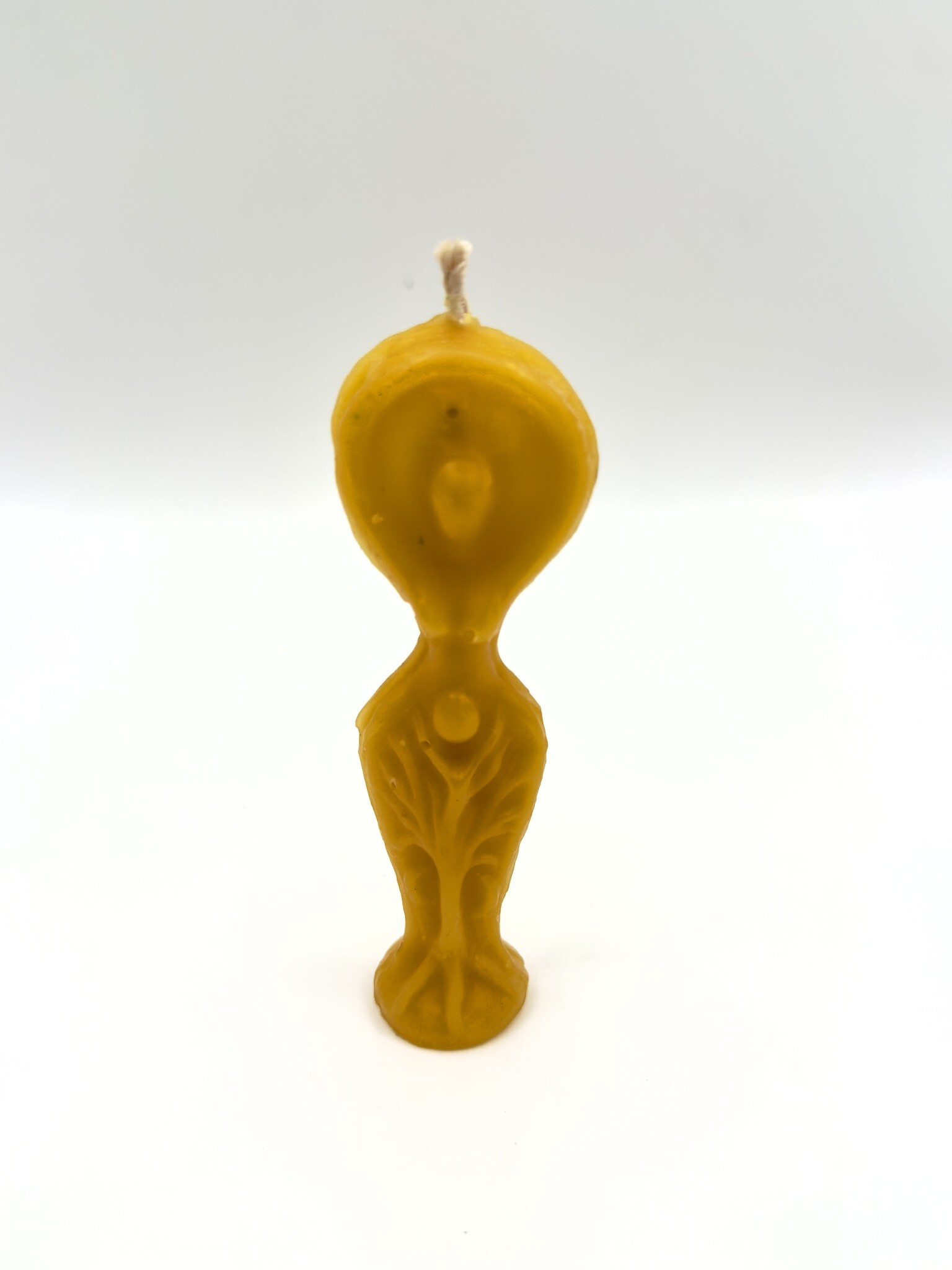 Natural Bees Wax Mini Goddess Chime Candle