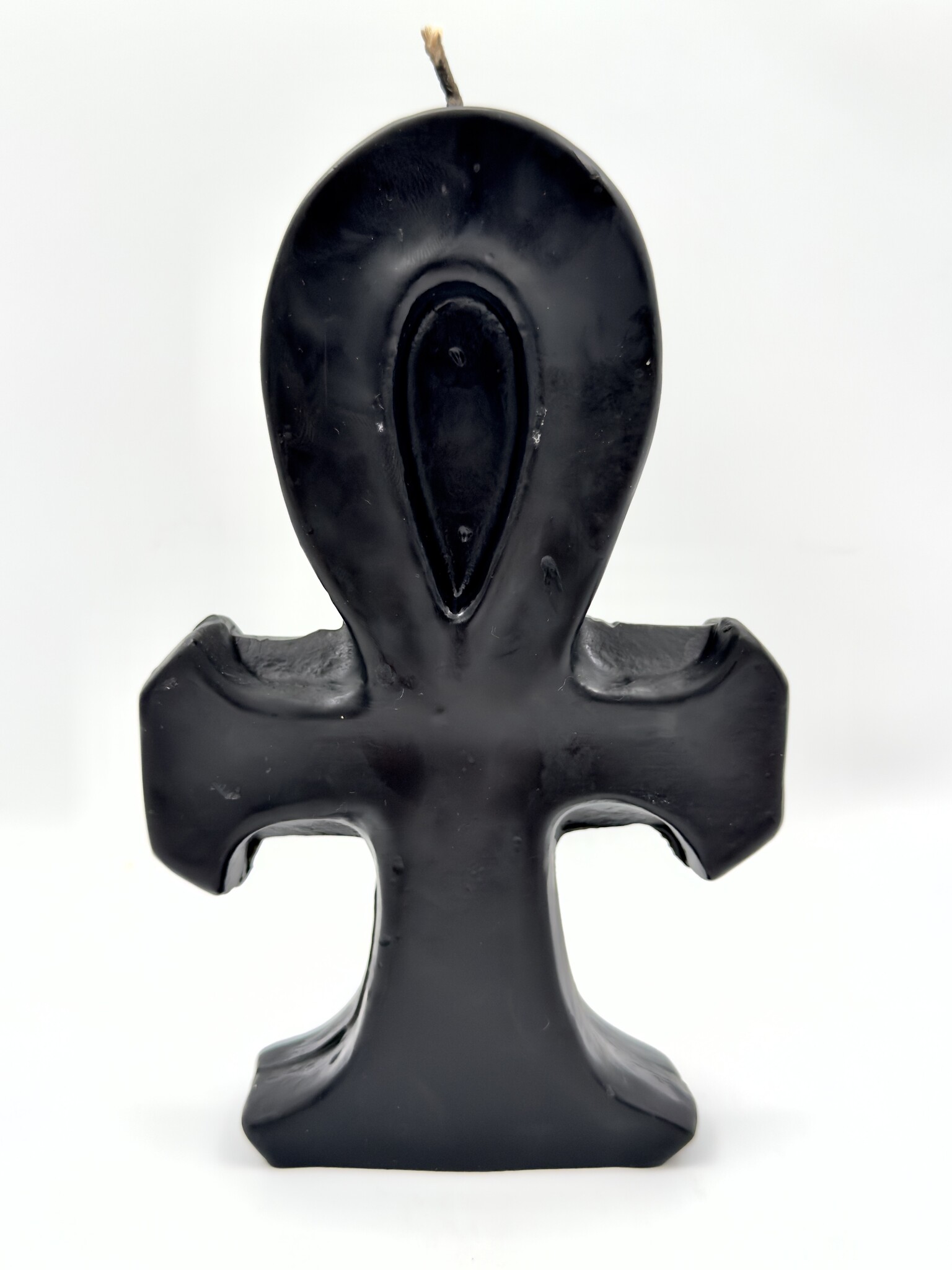 Black Bees Wax Ankh Candle