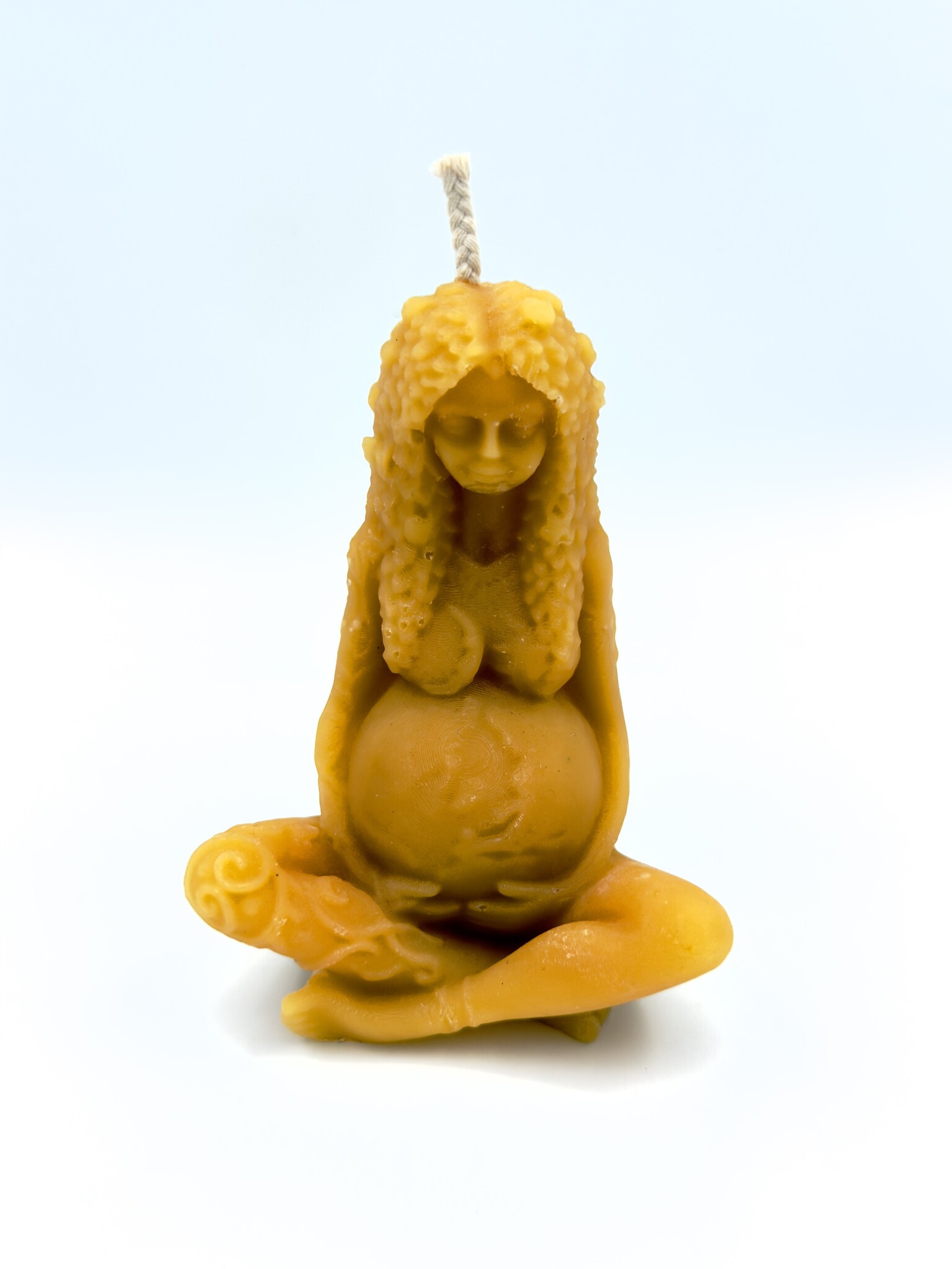 Natural Bees Wax Gaia Candle