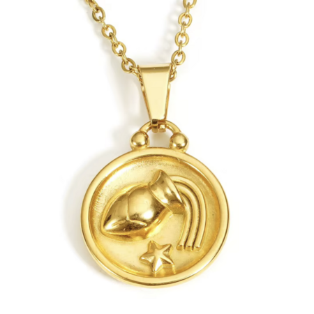 Aquarius Necklace in 18K Gold Plating