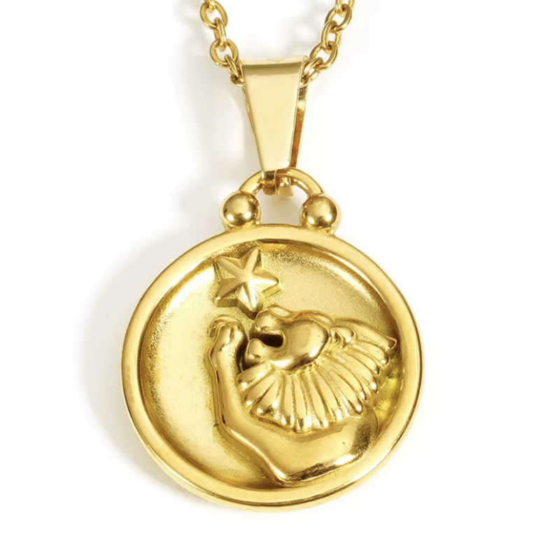 Leo Necklace in 18K Gold Plating