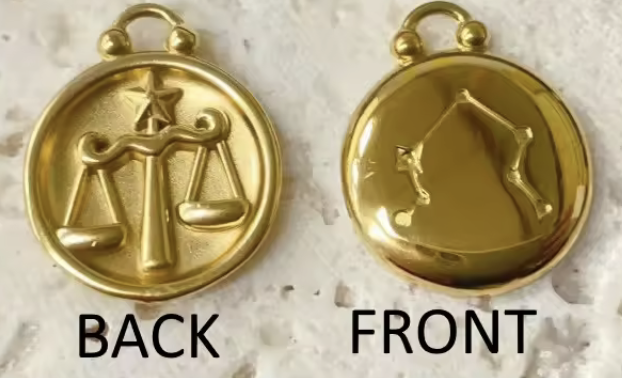 Libra Necklace in 18K Gold Plating