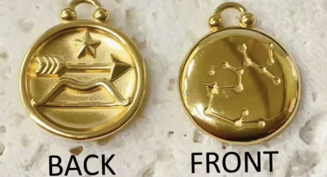 Sagittarius Necklace in 18K Gold Plating