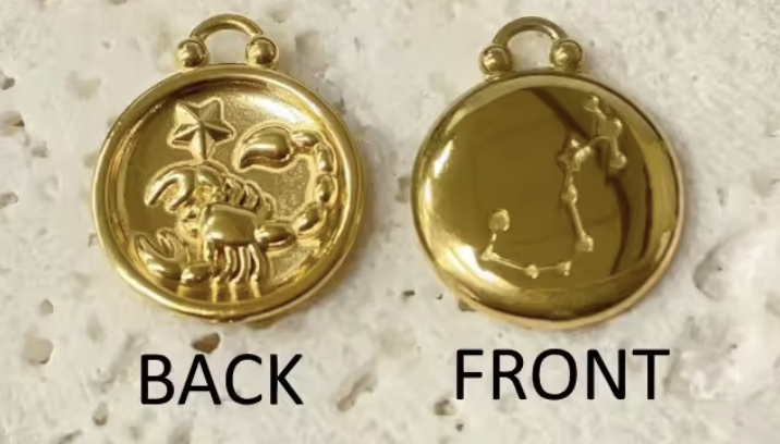 Scorpio Necklace in 18K Gold Plating
