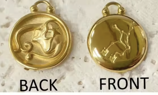 Virgo Necklace in 18K Gold Plating