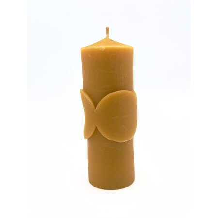 Natural Bees Wax Goddess Sigil Pillar Candle