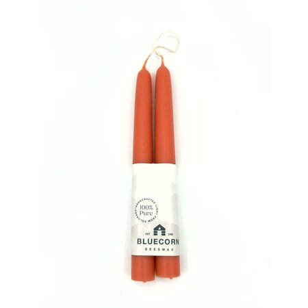 Mercury Taper Candles Pair - Beeswax 8 Inches
