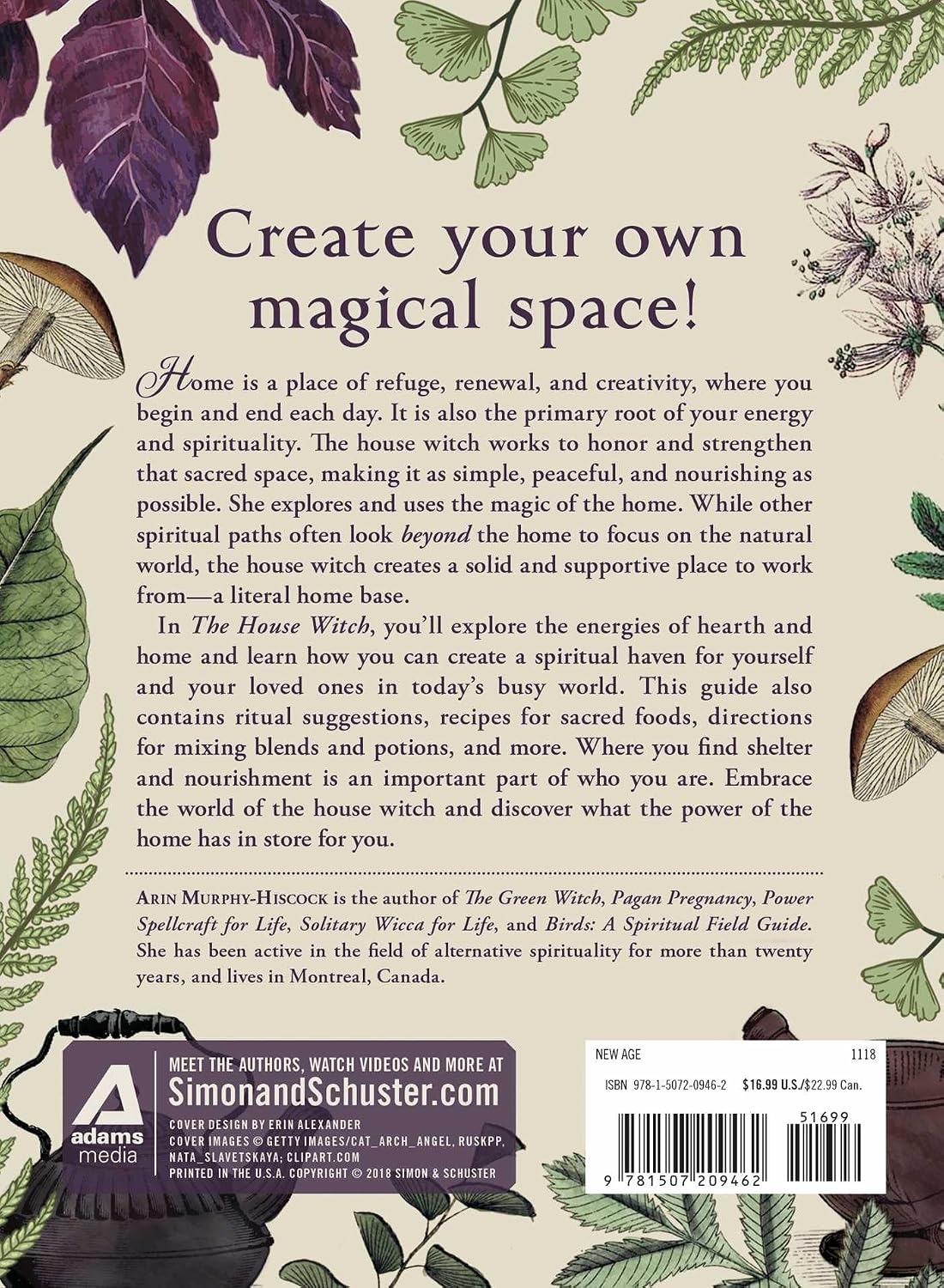 The House Witch: Your Complete Guide to Creating a Magical Space with Rituals and Spells for Hearth and Home