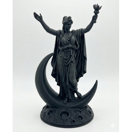 Nyx Statue in 8 Inch Black Finish