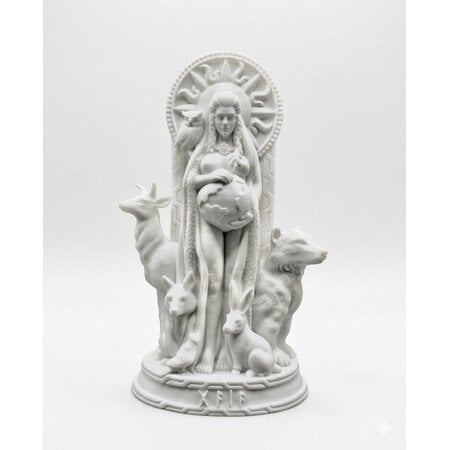 Gaia Statue in 8 Inch Marble Finish