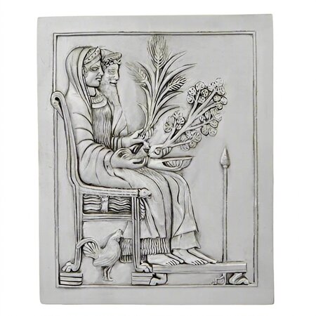 Persephone and Hades Plaque