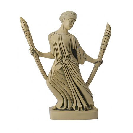 Hecate with Torches Statue