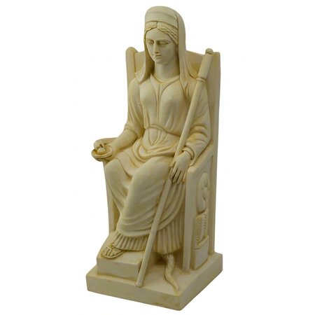 Hestia Enthroned Statue