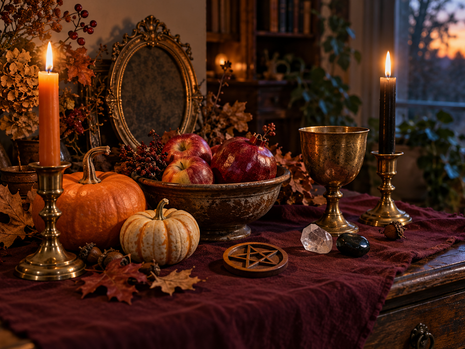 Setting Up a Samhain Altar: Tools, Colors & Sacred Symbols