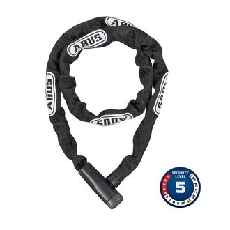 Abus Cadenas chaine Abus 5805K clé 110cm noir* Abus Cadenas chaine Abus 5805K clé 110cm noir*