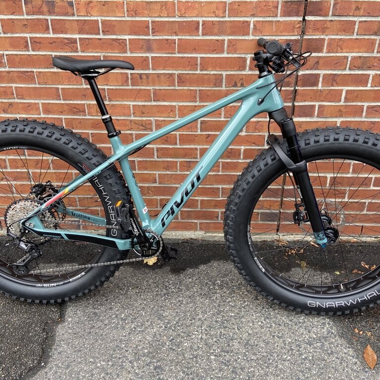 Pivot Vélo Pivot LES Fat Pro XT 2022 vert Forest Sage M susp. Mastodonte (Démo)