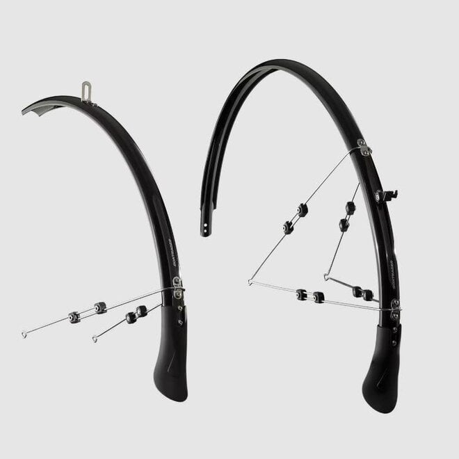 Garde-boue Aluminium 39 Mm Pour Vélo Randonneur 700 - Occasion - D4