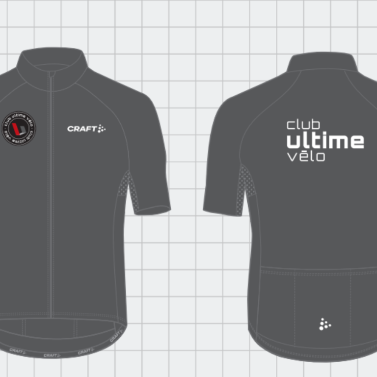Craft Maillot Craft PBC 2.0 Club Ultime Vélo Homme gris