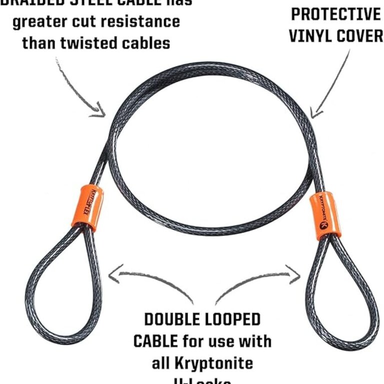 Kryptonite Cable Kryptonite Kryptoflex Looped