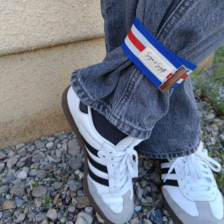 49N Serre-pantalon réfléchissant 49N (unité)