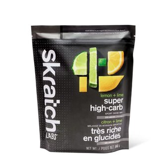 Skratch Labs Poudre électrolyte Super High Carb Skratch Labs 840g