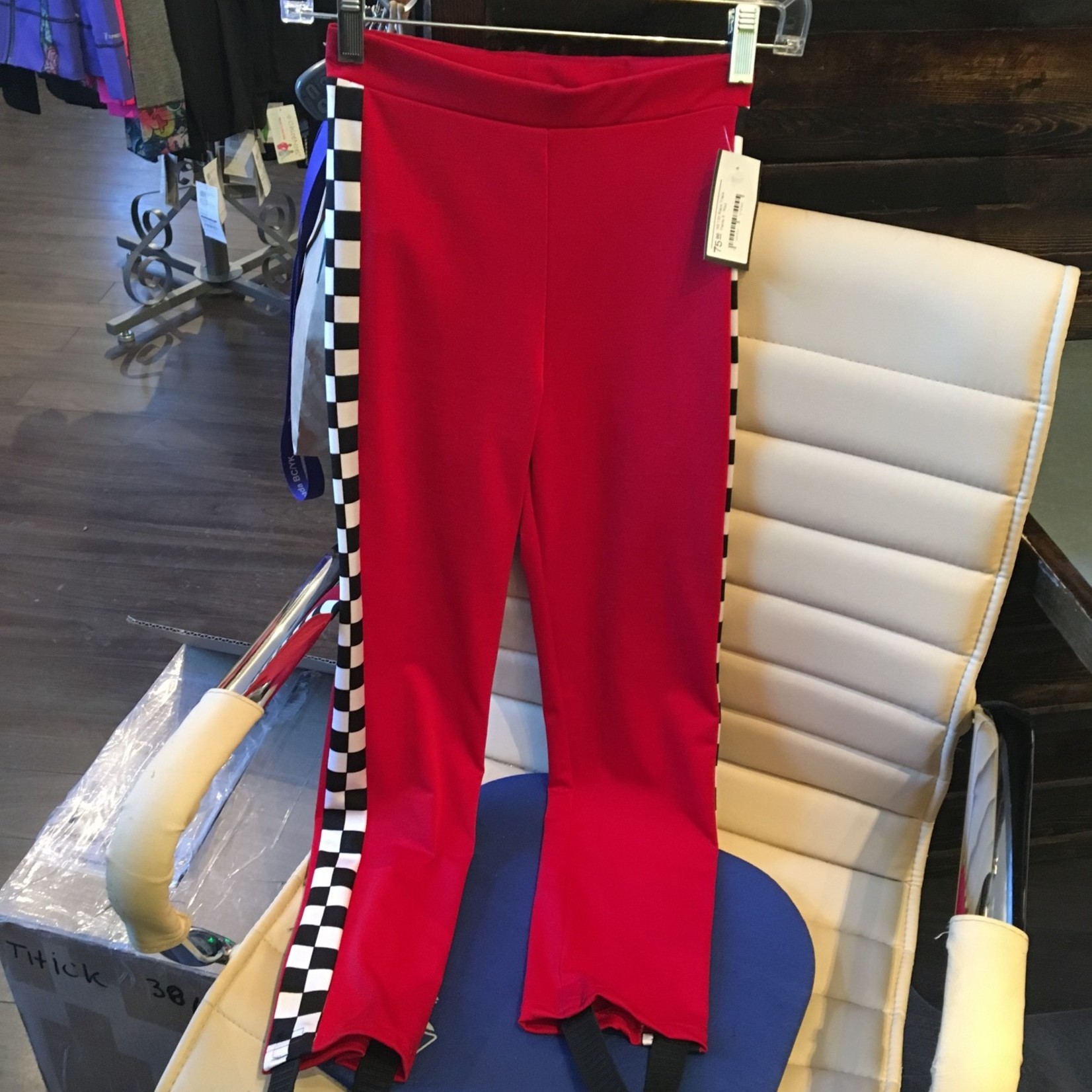 NE132 Race Track Pants XS - Red