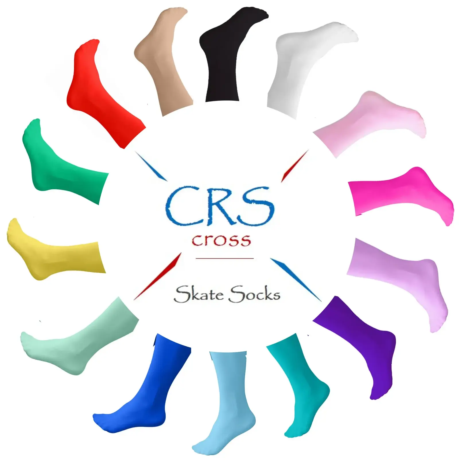 CRS Cross CRS Cross - Skating Socks (2 Pack)