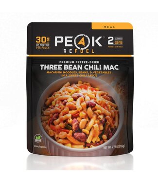 THREE BEAN CHILI MAC