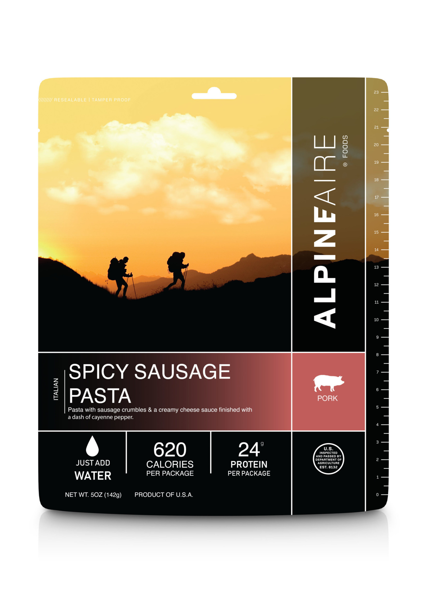 Alpine Air SPICY SAUSAGE PASTA