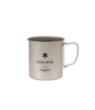 Snow Peak Titanium Single Wall 600 Mug
